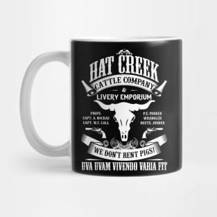 Lonesome dove Hat Creek Mug